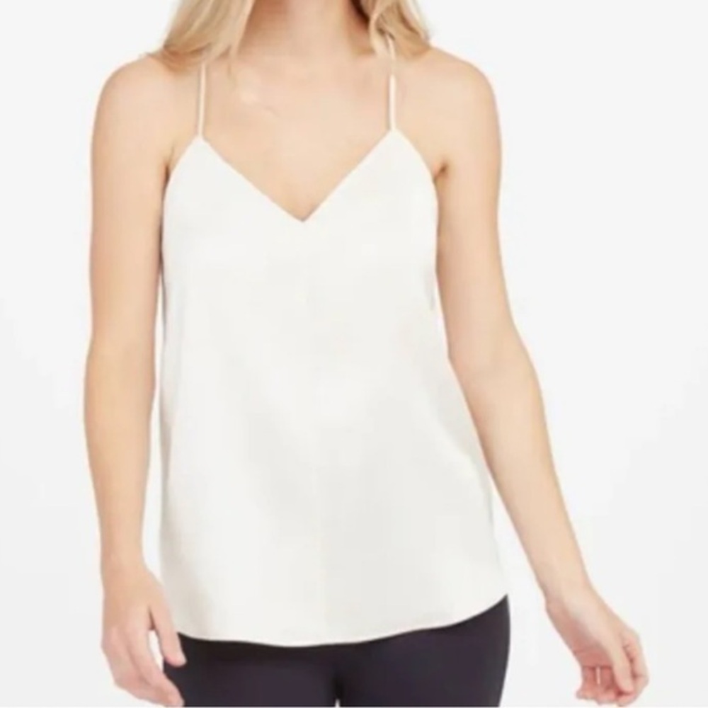 Spanx Satin V-Neck Racerback Cami | M